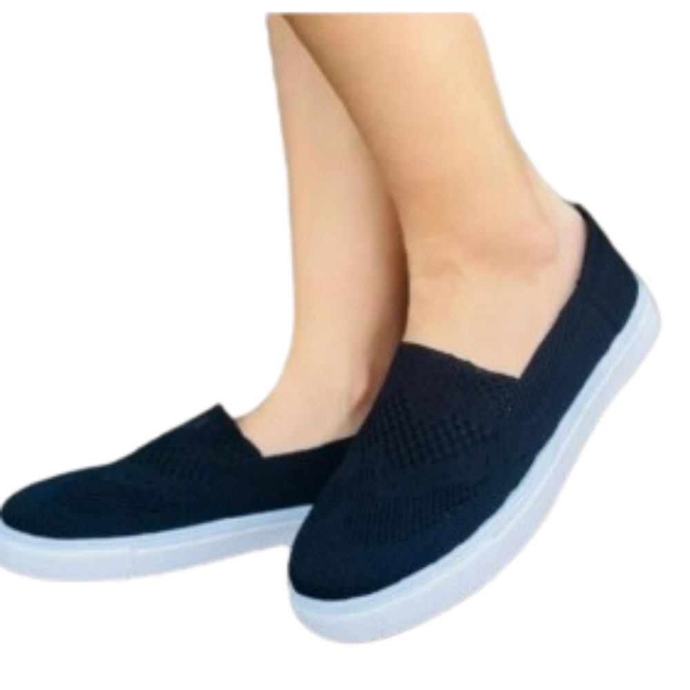 Refresh Tess-02 Athletic Lightweight Knit Fabric Flat Sneaker Sz 8.5